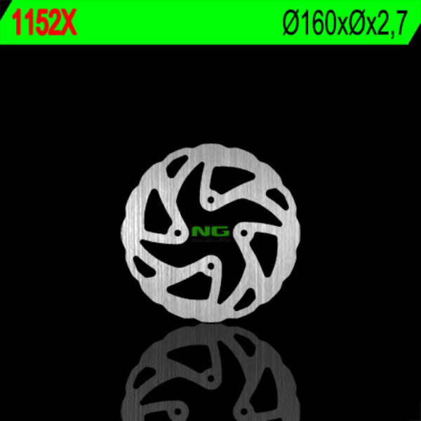 Tarcza Hamulcowa Tył Beta 125/200/250/290/300 Trial (160X-X2, 5) Wave | NG