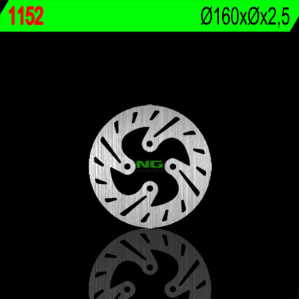 Tarcza Hamulcowa Tył Beta 125/200/250/290/300 Trial (160X-X2, 5) | NG