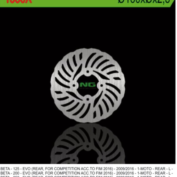Tarcza Hamulcowa Tył Beta EVO 125/200/250/290/300 09-17 (160MM) Wave | NG