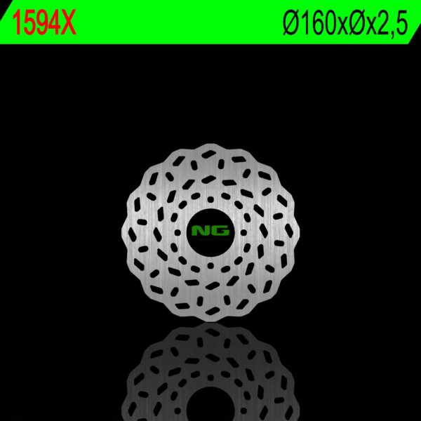 Tarcza Hamulcowa Tył Beta EVO 125/200/250/300 09-18 (160X2,5Mm) (4X6,0Mm) Wave | NG