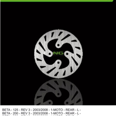 NG Tarcza hamulcowa - BETA REV 3 125/200/250/270... (2003-2008)