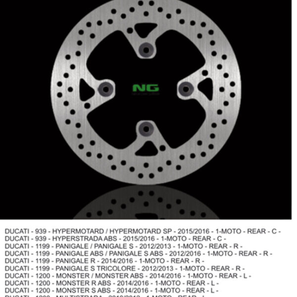 NG Tarcza hamulcowa – DUCATI MULTISTRADA 1200 (2010-2016)