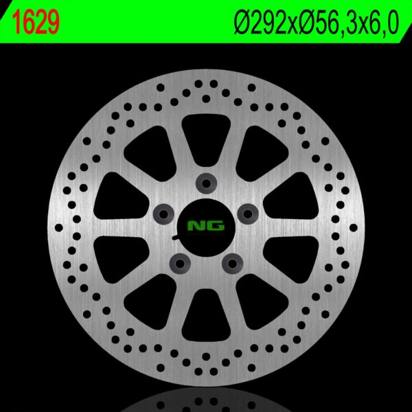 Tarcza Hamulcowa Tył Harley Davidson Dyna 1690/1450/1573 02-17, Softail 16-18 (292X56, 3X6,0Mm) (5X10, Mm) | NG