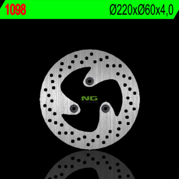 Tarcza Hamulcowa Tył Honda ATV TRX 300 EX ’93-’12, X ’09-’11 (220X60X4) | NG