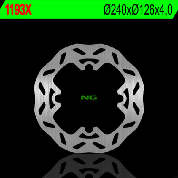 Tarcza Hamulcowa Tył Husqvarna TE 250/450/510 ’05-’06 (240X126X4) (4X19MM) WAVE | NG