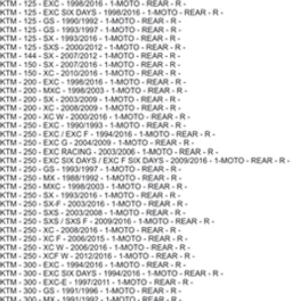 NG Tarcza hamulcowa – KTM SX/EXC/LC4 – NG129SP