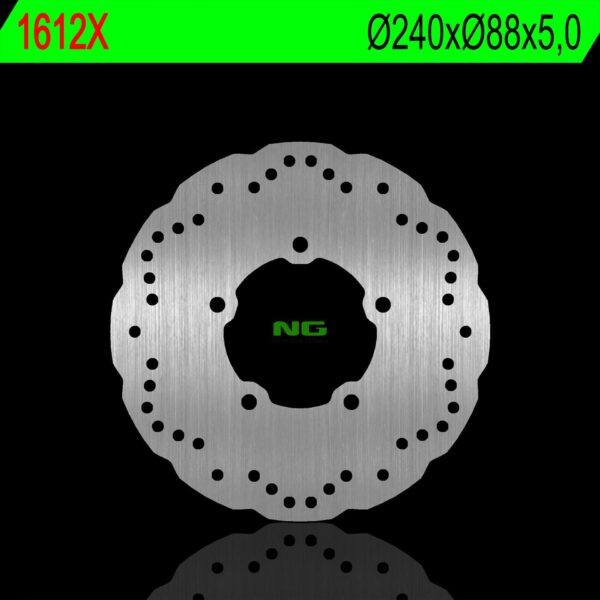 Tarcza Hamulcowa Tył Kymco Downtown 125 09-16, 300 16-18, 350 09-16, Super Dink 125/300 09-16, X-Town 125/300 (240X88X5,0Mm) (5X10,5Mm) Wave | NG