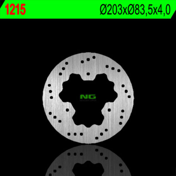 Tarcza Hamulcowa Tył Polaris Trail Blazer 250/330 Trail Boss 330 ’05-’13, Scrambler 500 ’05-’09 (203X83, 5X4) (3X8,5Mm) | NG