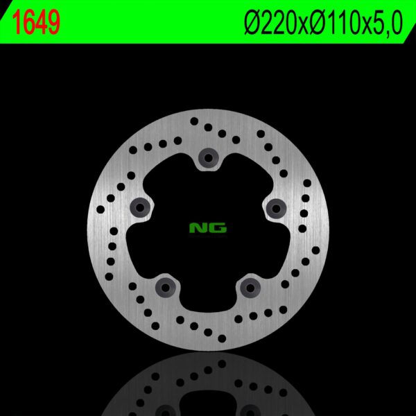 Tarcza Hamulcowa Tył Suzuki Gsxr 1000 17-18 (220X110X5,0Mm) (5X10,5Mm) | NG