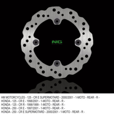 NG Tarcza hamulcowa - SUZUKI RMZ 450 (1997-2020) - NG1049X