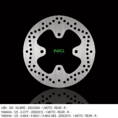 NG Tarcza hamulcowa - YAMAHA X-CITY 125 (2005-2017)