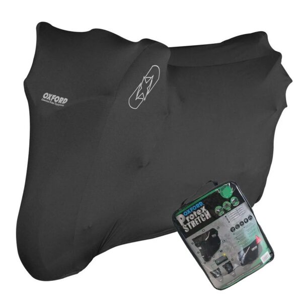 Protex Stretch Indoor CV1 Pokrowiec Wodoodporny DO Wewnątrz Kolor Czarny Rozmiar XL | Oxford