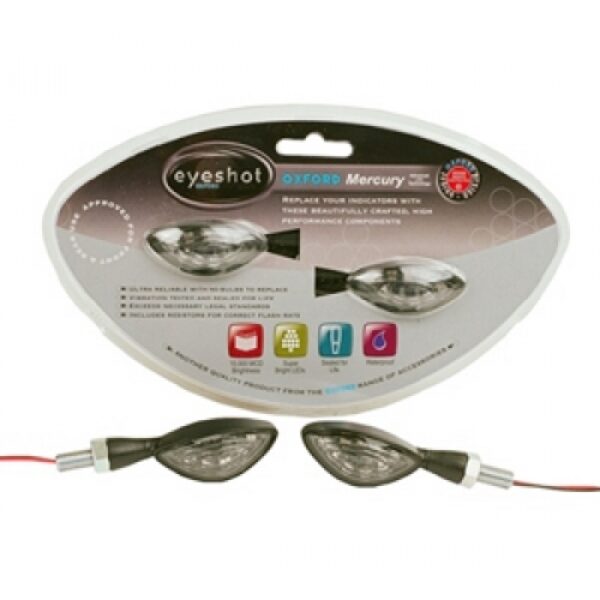 OXFORD KIERUNKOWSKAZY (CE) LED MERCURY KOLOR CZARNY – 2 SZTUKI (ZAWIERA OPORNIKI) (STARY KOD: OF364)