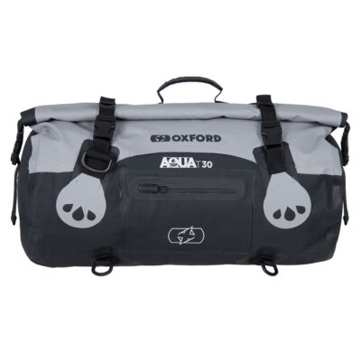 OXFORD TORBA AQUA T-30 Rollbag Wodoodporna Pojemność 30L Kolor Czarny/Szary STARY KOD OL990)