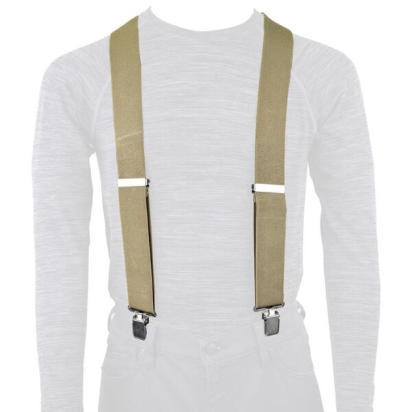 Szelki Przypinane DO Spodni Kolor Zielony (Khaki) | Oxford