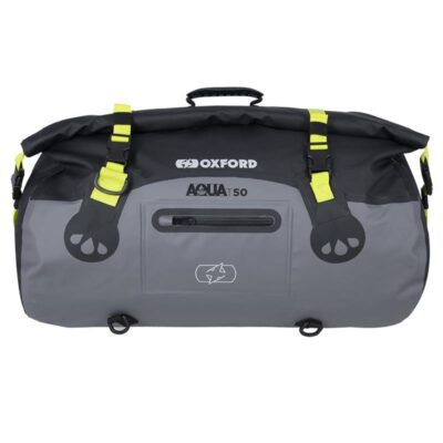 TORBA AQUA T-50 Rollbag Wodoodporna Pojemność 50L Kolor Czarny/Szary/Żółty FLUO