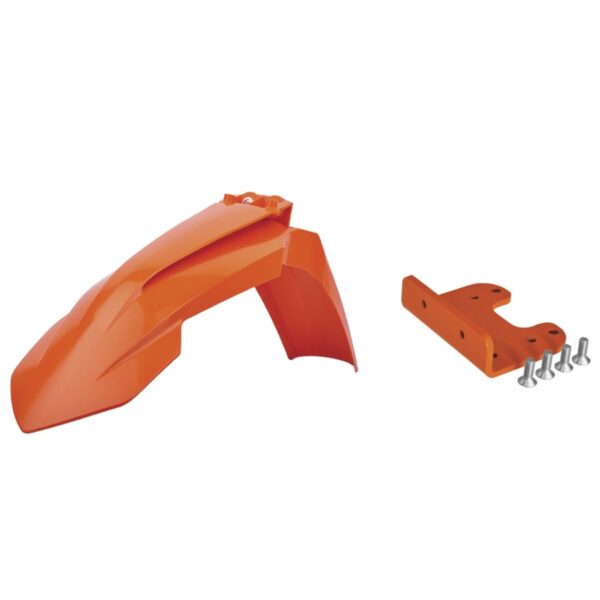 Błotnik Przód z Adapterem SX/SX-F ’07-’12; EXC/EXCF ’08-’13 Kolor Pomarańczowy | Polisport | emotoshop24
