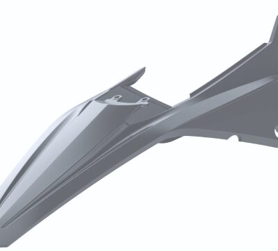 POLISPORT Błotnik tylny - BETA RR250/300 2T 350/400/4... (2020-2024) - 8585300003