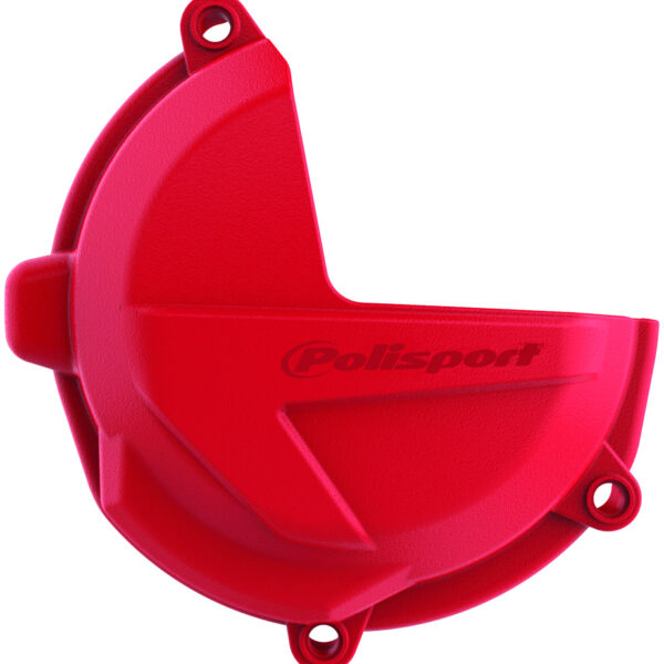 POLISPORT OSŁONA POKRYWY (DEKLA) SPRZĘGŁA BETA 200/250/300 RR ’18-’25; X-TRAINER 300 ’18-’25 KOLOR CZERWONY