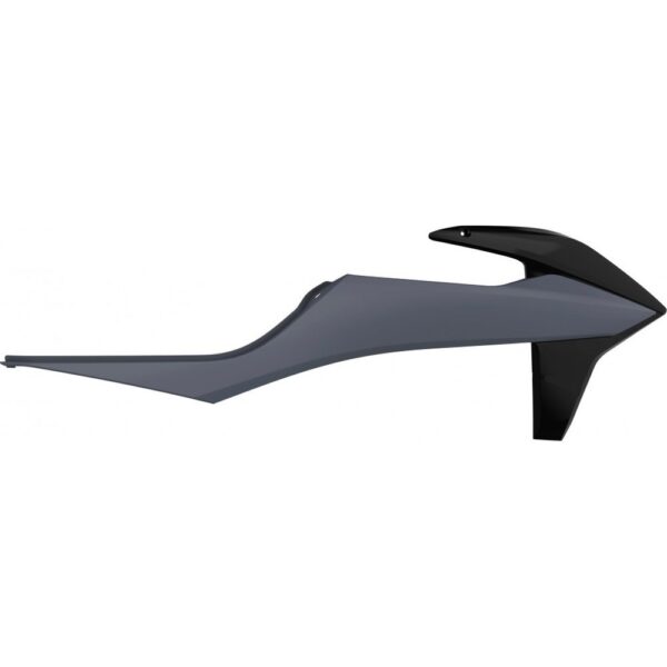 Osłony Chłodnicy (Komplet) KTM SX/SX-F ’19-’22; EXC/EXC-F ’20-’23 Kolor Czarny/Szary | Polisport