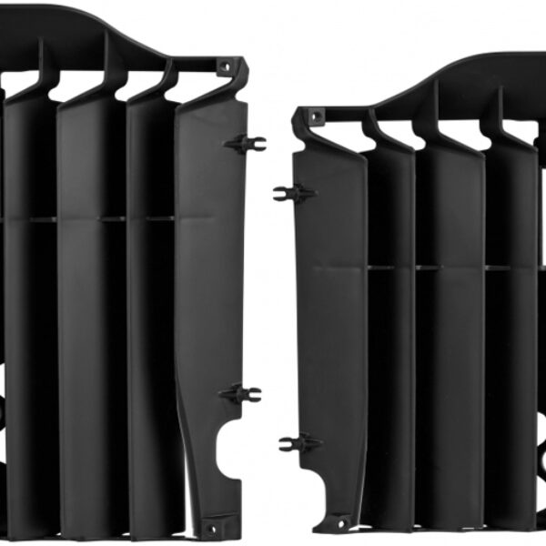 Osłony Chłodnicy (Kratki – Komplet) Honda CRF 450R ’13-’14 Kolor CZARNY | Polisport