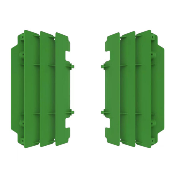 POLISPORT Osłona chłodnicy – KAWASAKI KX 250 KOLOR ZIELONY (2005-2007)