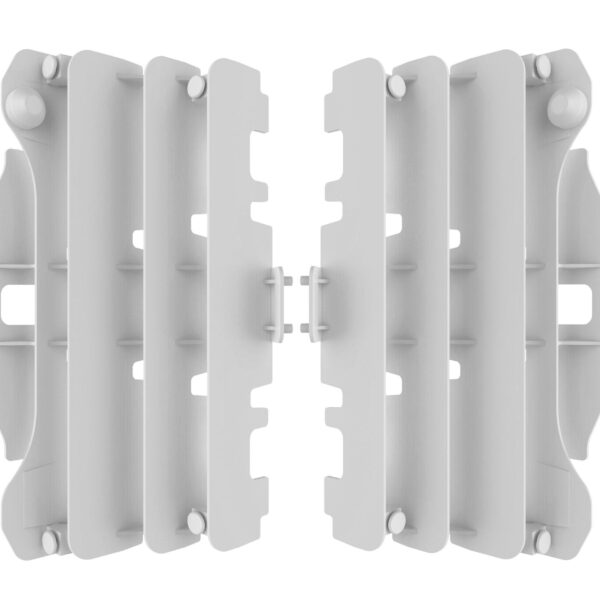 Osłony Chłodnicy (KRATKI) Yamaha YZ 250/450F ’07-’09 Kolor Biały | Polisport