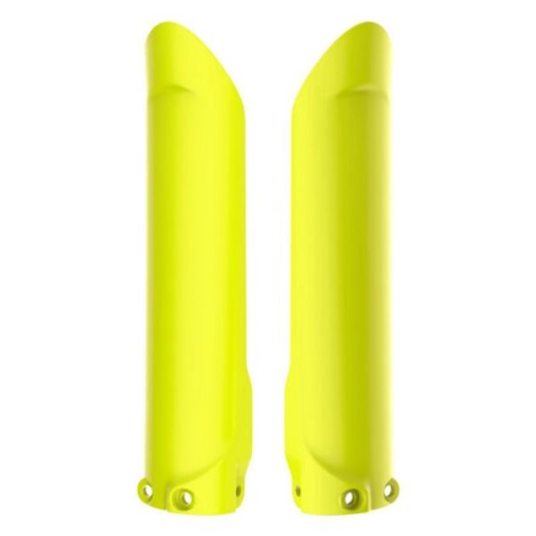 Osłony Teleskopów / Amortyzatorów KTM SX/SX-F ’15-’22; EXC ’16-’23; Husqvarna TC/FC/Fe ’15; Gas Gas EC TPI ’18-’20; EC/EC-F/MC/MC-F ’21-’23 Kolor Żółty FLUO | Polisport