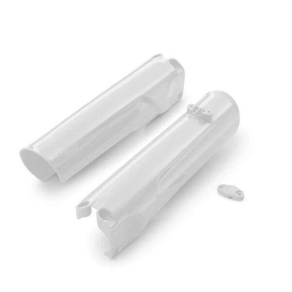 Osłony Teleskopów / Amortyzatorów KTM SX/SX-F ’23-’26; EXC/EXCF ’24-’26; Husqvarna TE/TC/FE/FC ’24-’26 Kolor Biały OEM | Polisport