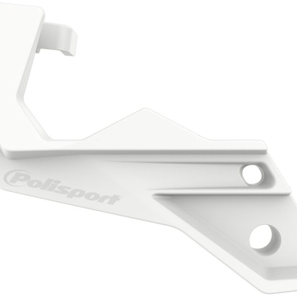 Osłona Dolnej Części Amortyzatora Przód (z Zestawem Montażowym) KTM SX/SX-F/XS/XC-F/EXC/EXC-F ’07-’15; Husqvarna TC/FC/TE/FE ’14-’15; Sherco ’13-’17 Kolor Biały | Polisport