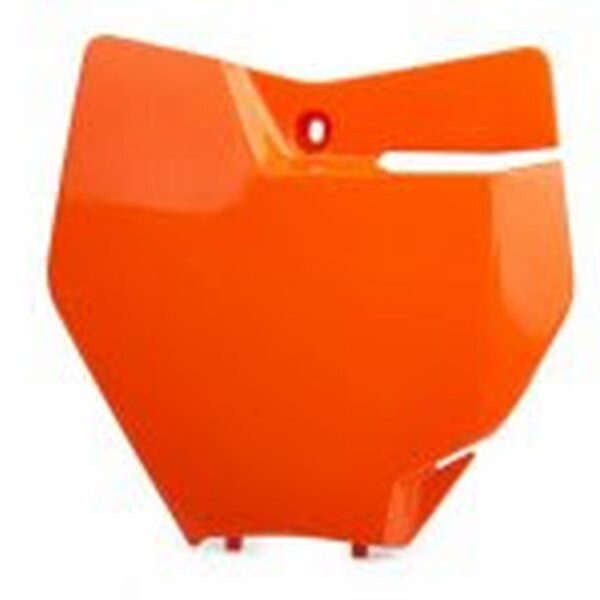 POLE Numerowe (PLASTRON) KTM SX/SX-F 125/150/200/250/350/450/505 ’16-’18 Kolor Pomarańczowy FLUO | Polisport