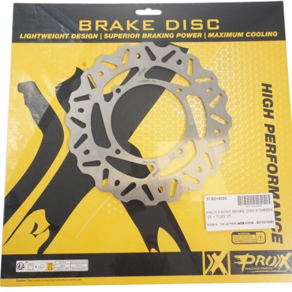 Tarcza Hamulcowa Przód KTM SX 65 ’25-, Husqvarna TC 65 ’25-, Gas Gas MC 65 ’25- | ProX