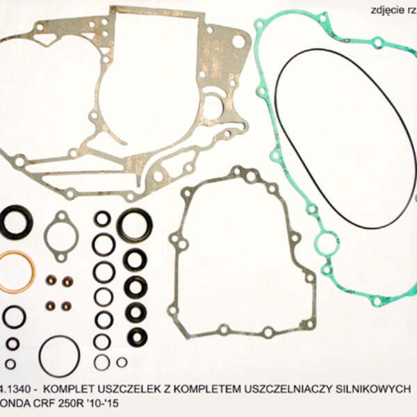 Komplet Uszczelek z Kompletem Uszczelniaczy Silnikowych Honda CRF 250R ’10-’17 | ProX