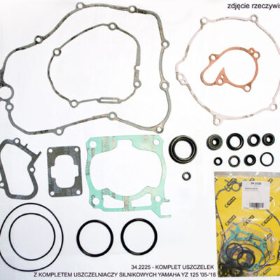 Komplet Uszczelek z Kompletem Uszczelniaczy Silnikowych Yamaha YZ 125 '05-'21