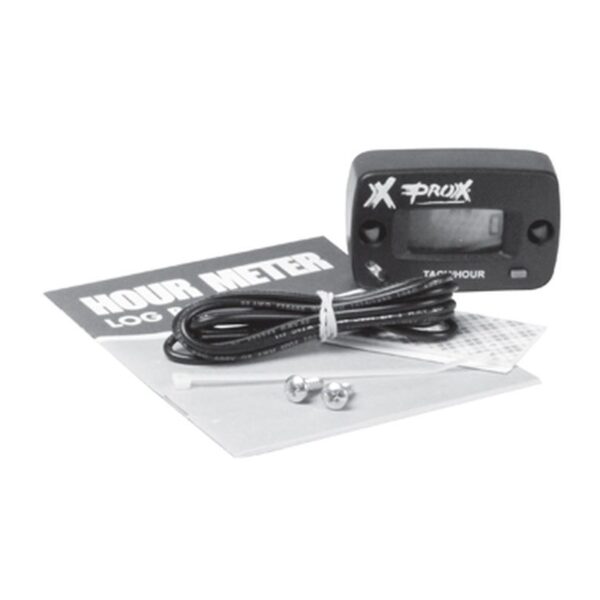 Licznik Motogodzin z Obrotomierzem DO Motocykli 2T i 4T | ProX