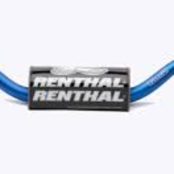 Kierownica 1, 1/8 CALA (28,6MM) MX FATBAR Handlebar BLUE Mcgrath / SHORT PADDED PADDED Kolor Niebieski z Gąbką | Renthal