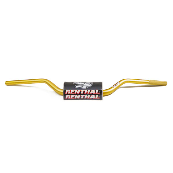 Kierownica 1, 1/8 Cala (28,6Mm) MX Fatbar Handlebar RC Wysoka High Gold Kolor Złoty z Gąbką | Renthal