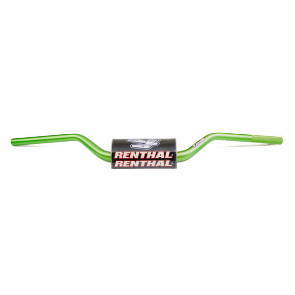 Kierownica 1, 1/8 Cala (28,6Mm) MX Fatbar Handlebar RC Wysoka High Green Kolor Zielony z Gąbką | Renthal
