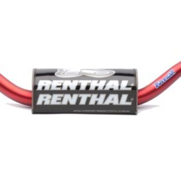 Kierownica 1, 1/8 Cala (28,6Mm) MX Fatbar Handlebar RC Wysoka High RED Kolor Czerwony z Gąbką | Renthal