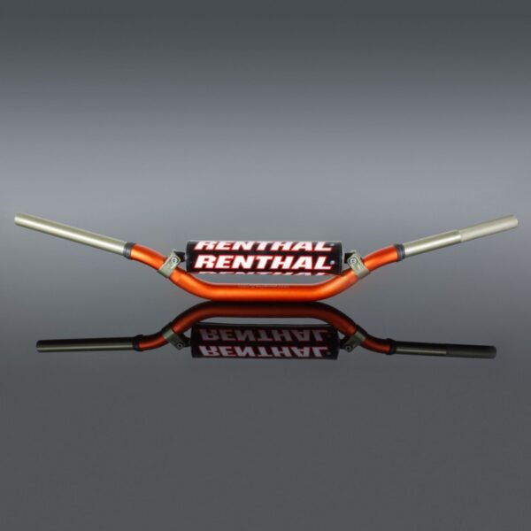 Kierownica 1, 1/8 Cala (28,6Mm) MX Twinwall 996 Handlebar Orange Villopoto / Stewart Padded Kolor Pomarańczowy z Gąbką | Renthal