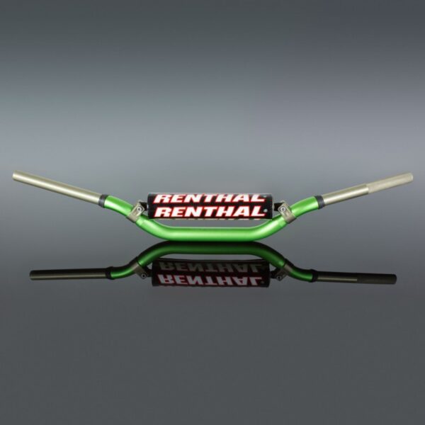 Kierownica 1, 1/8 Cala (28,6Mm) MX Twinwall 996 Handlebar Green Villopoto / Stewart Padded Kolor Zielony z Gąbką | Renthal