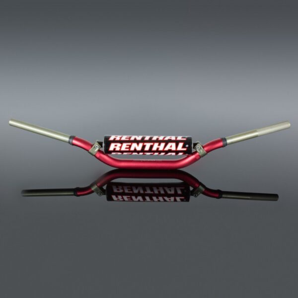 Kierownica 1, 1/8 Cala (28,6Mm) MX Twinwall 998 Handlebar RED Reed / Windham Padded Kolor Czerwony z Gąbką | Renthal