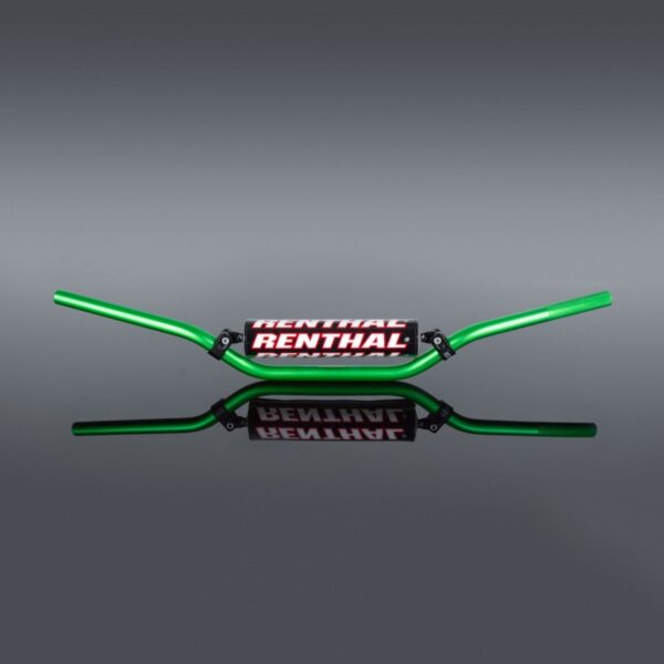 Kierownica 7/8 Cala (22MM) MX Handlebar Green RC Padded Kolor Zielony z Gąbką | Renthal