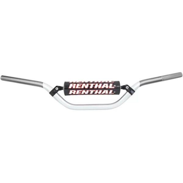 Kierownica 7/8 CALA (22MM) MX MINI Handlebar Silver/Grey Kawasaki KX 65 02-16 PADDED Kolor Srebrny/Szary z Gąbka | Renthal