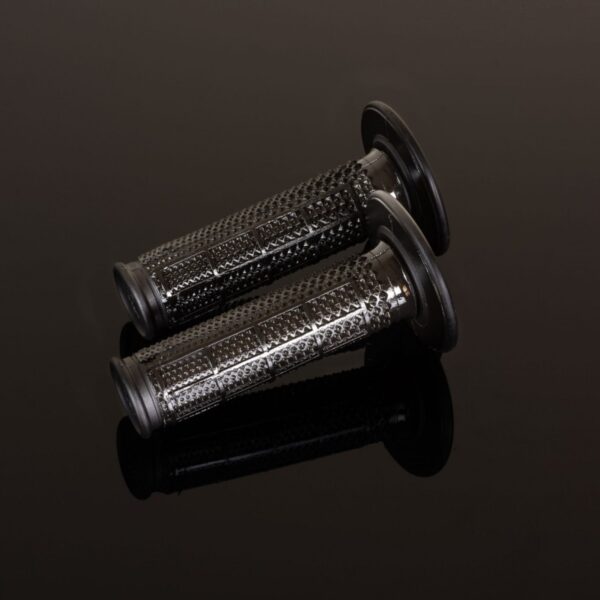 Manetki MX DUAL Compound ULTRA TACKY Tapered, Dwuskładnikowe, Kolor CZARNY | Renthal