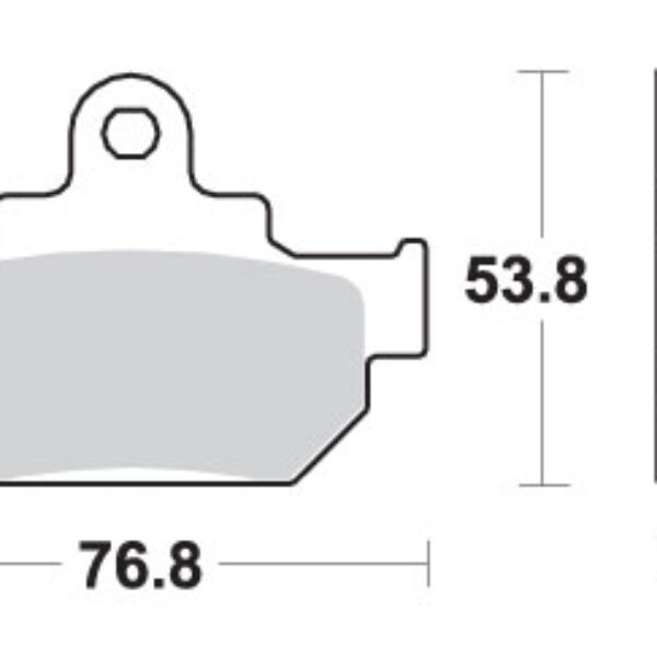 SBS Klocki hamulcowe – 581HF