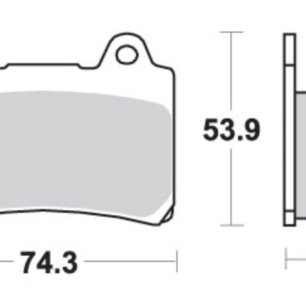 SBS Klocki hamulcowe – 590HS