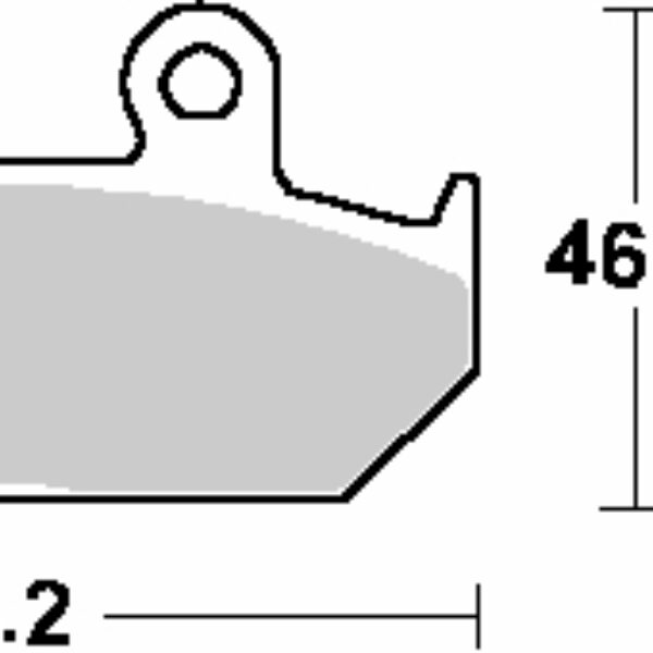 SBS Klocki hamulcowe – 647HF