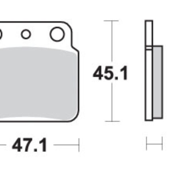 SBS Klocki hamulcowe – 649SI