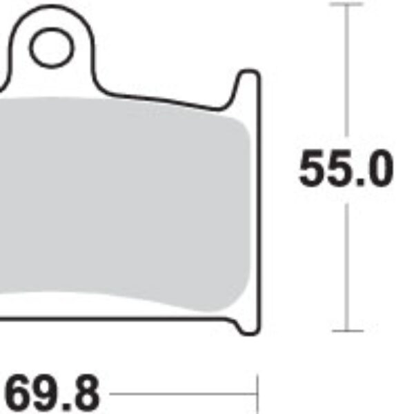 SBS Klocki hamulcowe – SUZUKI RF 900 (1994-2000)